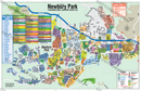 Newbury Park Map, Thousand Oaks, Ventura County, CA - FILES - PDF and AI, editable, vector, royalty free - no box