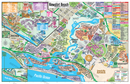 Newport Beach Map, Orange County, CA - POSTER PRINTS