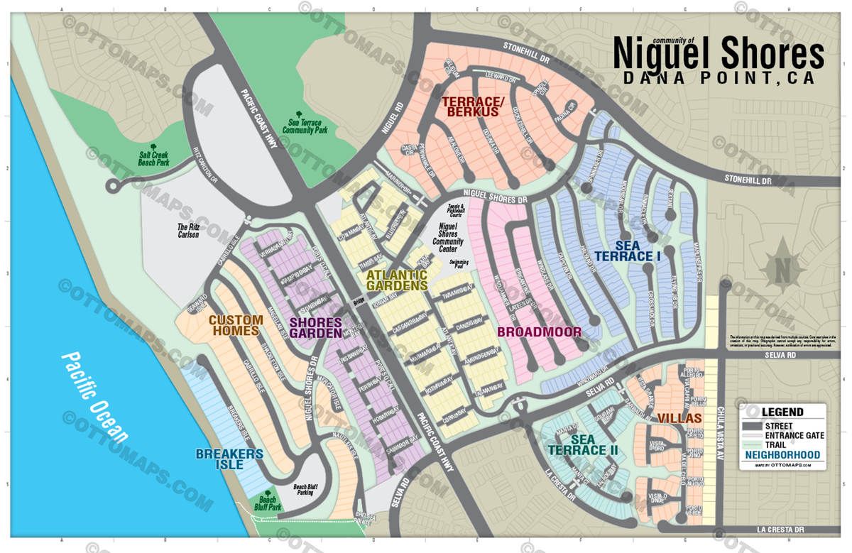 Niguel Shores, Dana Point, CA - FILES - PDF and Adobe Illustrator - no box