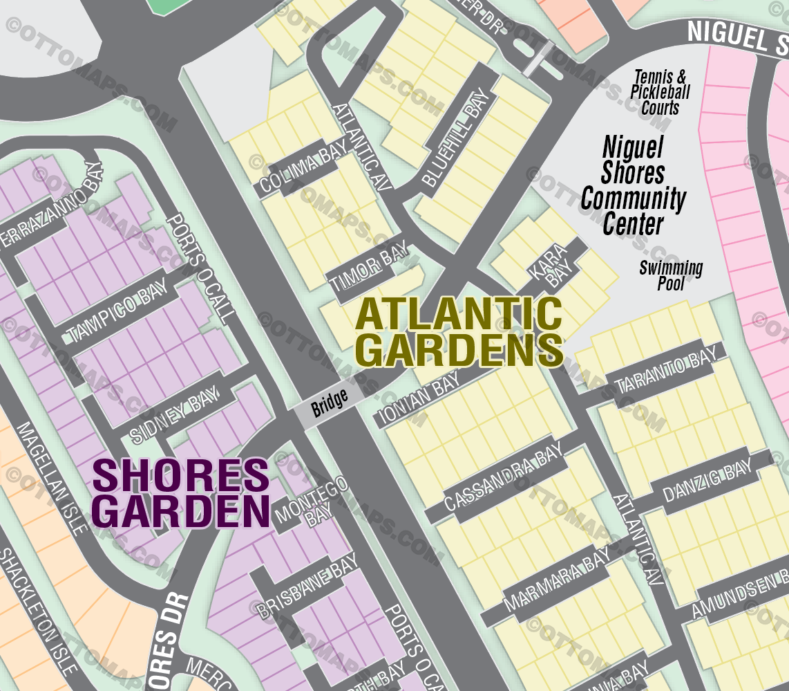 Niguel Shores, Dana Point, CA - FILES - PDF and Adobe Illustrator - zoom