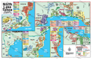 North Lake Tahoe Map, Placer County, CA - POSTER PRINTS
