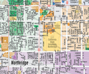Northridge and Granada Hills Map, Los Angeles County, CA - FILES - PDF and Adobe Illustrator - zoom