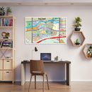 Oak Creek Map, Irvine, Orange County, CA - POSTER PRINTS