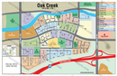 Oak Creek Map, Irvine, Orange County, CA - FILES - PDF and Adobe Illustrator - with box