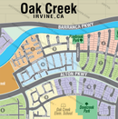 Oak Creek Map, Irvine, Orange County, CA - FILES - PDF and Adobe Illustrator - zoom