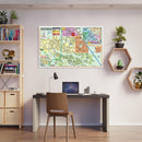 Orcutt School District Map, Santa Barbara County, CA - POSTER PRINTS