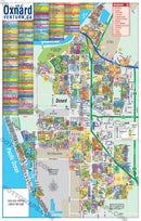 Oxnard Map, Ventura County, CA - FILES - PDF and AI Files, editable, vector, royalty free