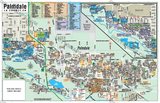 Palmdale Map, LA County - FILES - PDF and AI Files, editable, vector, royalty free