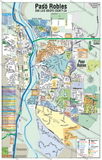 Paso Robles Map - San Luis Obispo County, CA - PDF, editable, royalty free