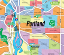 Portland, OR Map - FILES - PDF and Adobe Illustrator - zoom