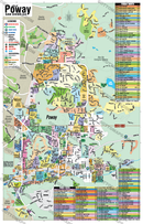 Poway Map - PDF, editable, royalty free