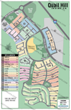 Quail Hill Map - Irvine, CA - PDF, editable, royalty free