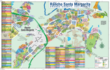 Rancho Santa Margarita Map - PDF, editable, royalty free