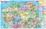 San Francisco Map Real Estate Neighborhoods - PDF, editable, royalty free