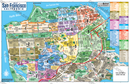 San Francisco Map with MLS Areas (Real Estate District Boundaries) - FILES - PDF and AI, layered, editable, vector, royalty free