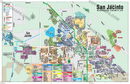 San Jacinto Map, Riverside County, CA - FILES - PDF and AI Files, editable, vector, royalty free - no box