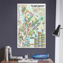 San Juan Capistrano Map, Orange County, CA - POSTER PRINTS