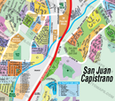 San Juan Capistrano Map, Orange County, CA - FILES - PDF and Adobe Illustrator - zoom
