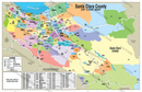 Santa Clara County Zip Code Map - FILES - PDF and AI, editable, vector, royalty free - with box