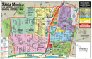 Santa Monica School District Map - PDF, editable, royalty free