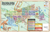 Simi Valley Unified School District Map - PDF, editable, royalty free