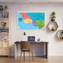 Southern California Map, Northwest - POSTER PRINTS