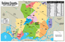 Solano County Zip Code Map - FILES - PDF and Adobe Illustrator - with box