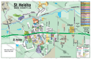 St. Helena Map, Napa County, CA - FILES - PDF and Adobe Illustrator - with box