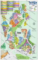 Talega Map, San Clemente, CA - FILES - PDF and AI, editable, vector, royalty free