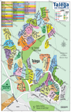 Talega Map, San Clemente, CA  - FILES - PDF and AI, editable, layered, vector, royalty free