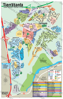 Tierrasanta Map, San Diego County, CA - FILES - PDF and Adobe Illustrator - no box