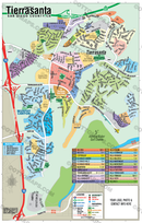 Tierrasanta Map, San Diego County, CA - FILES - PDF and Adobe Illustrator - with box
