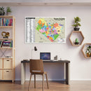 Travis County, TX - Austin Zip Code Map - POSTER PRINTS