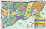 University Park Map, Irvine, CA - PDF, editable, royalty free