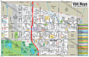 Van Nuys Map, Los Angeles, CA - FILES - PDF and AI, editable, vector, royalty free