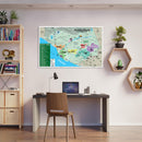 Ventura County Pickleball Map - POSTER PRINTS