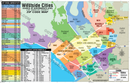 West Side Cities Zip Code Map, Los Angeles - POSTER PRINTS