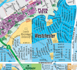 Westchester - Playa Del Rey Community Plan Map - PDF, editable, royalty free