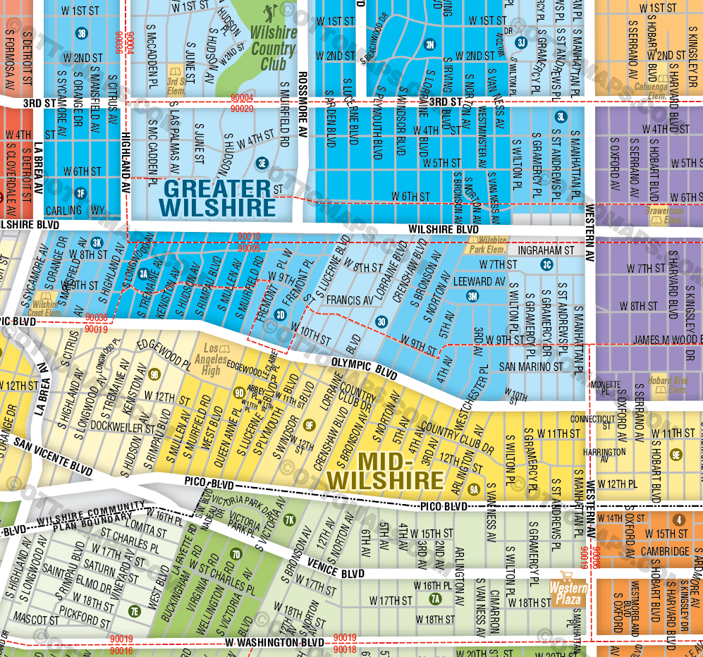 Wilshire Community Plan Map - FILES - PDF and Adobe Illustrator