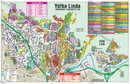 Yorba Linda Map, Orange County, CA - FILES - PDF and AI, editable, vector, royalty free - no box