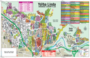 Yorba Linda Map, Orange County, CA - FILES - PDF and AI, editable, vector, royalty free - with box