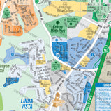 Clairemont Map - PDF, layered, royalty free