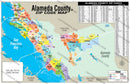 Alameda County Zip Code Map - PDF, editable, royalty free