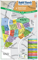 Baker Ranch Map - PDF, editable, royalty free