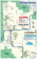 Borrego Springs Map - PDF, editable, royalty free