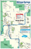 Borrego Springs Map - PDF, editable, royalty free