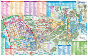 Chula Vista Map - PDF, layered, editable