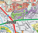 Corona Map - PDF, editable, royalty free