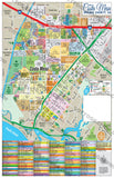 Costa Mesa Map - PDF, layered, editable