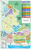 Crystal Cove HOA Community Map - PDF, editable, royalty free